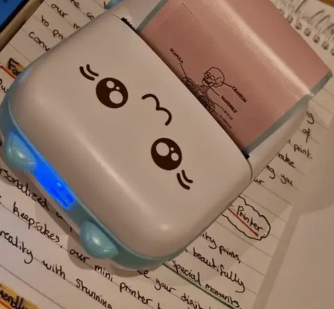 Ink Less Pocket Size Mini Portable Bluetooth Thermal Printer