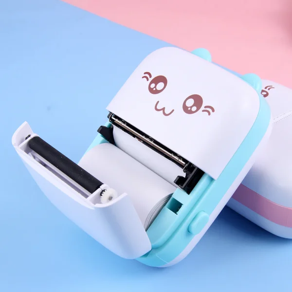 Ink Less Pocket Size Mini Portable Bluetooth Thermal Printer - Image 4