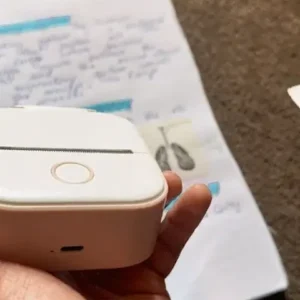 Ink Less Pocket Size Mini Portable Bluetooth Thermal Printer